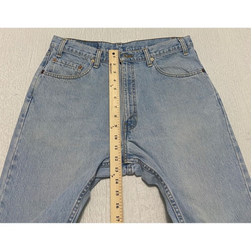 Vintage‎ Y2K Levis 550 Relaxed Fit Jeans Mens 36×30 Light Wash Denim Pants - Picture 8 of 10